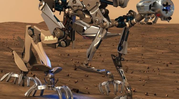 Red Planet film robot dog