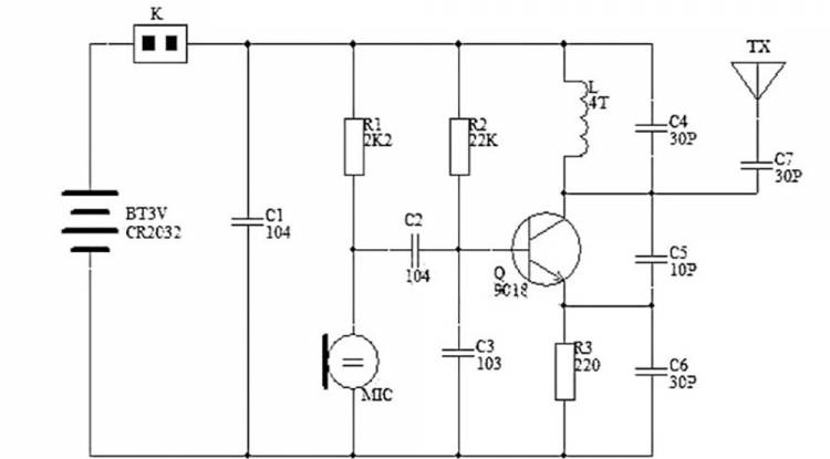 FM DIY kit circuits