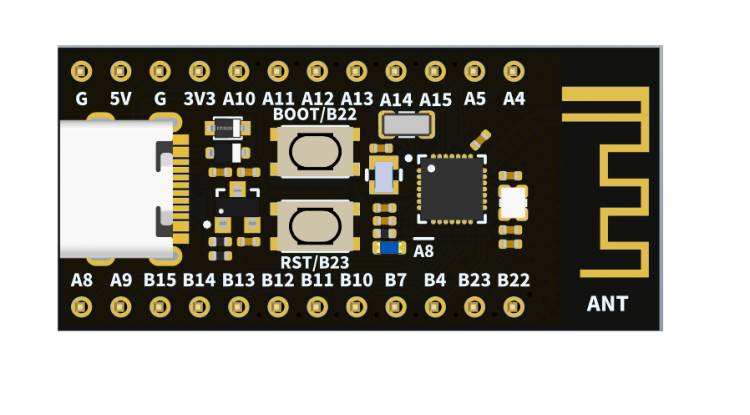 ESP32-C3FH4 board