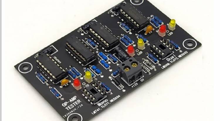 Op Amp Tester PCB